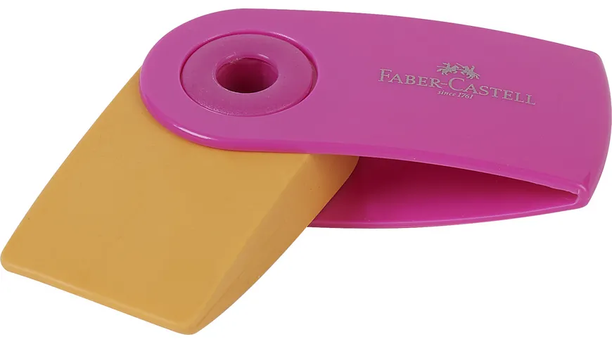 FABER-CASTELL Radierer CASTELL Sleeve Mini sortiert