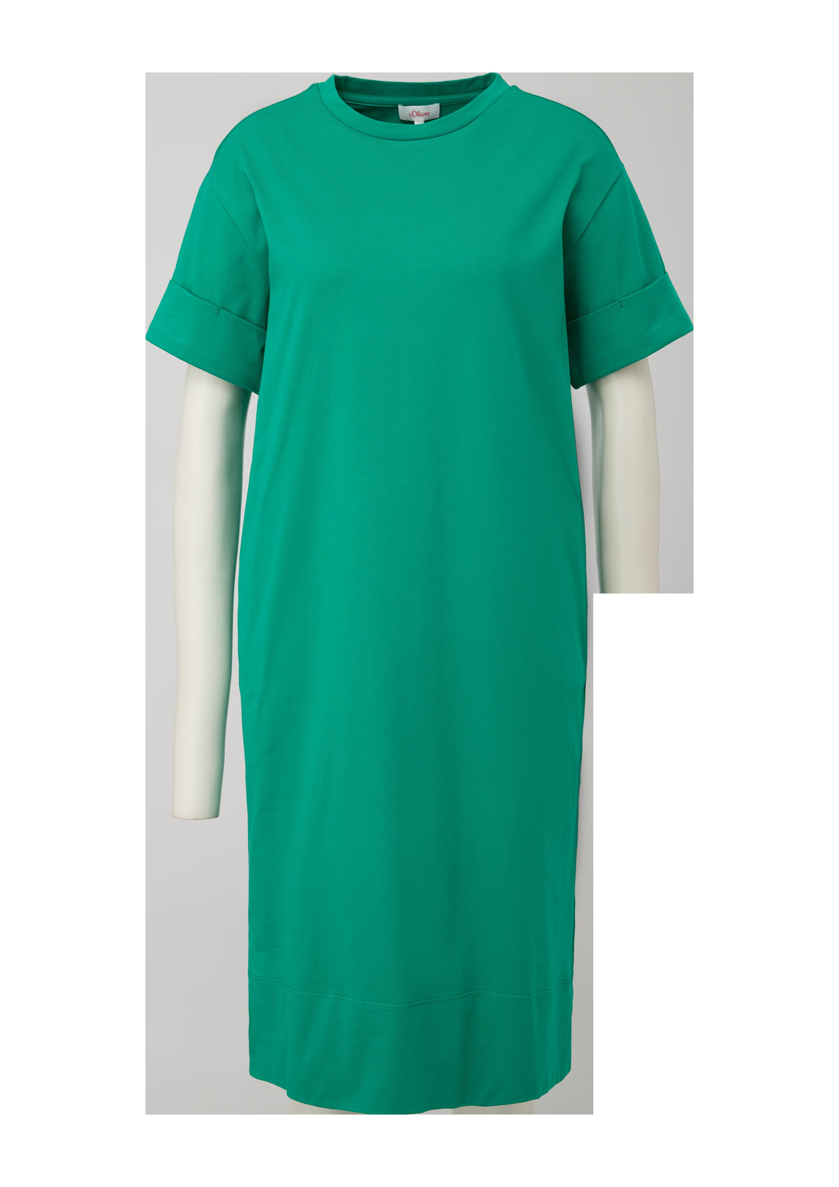 Jerseykleid mit geschlitztem Saum  2129628-7646