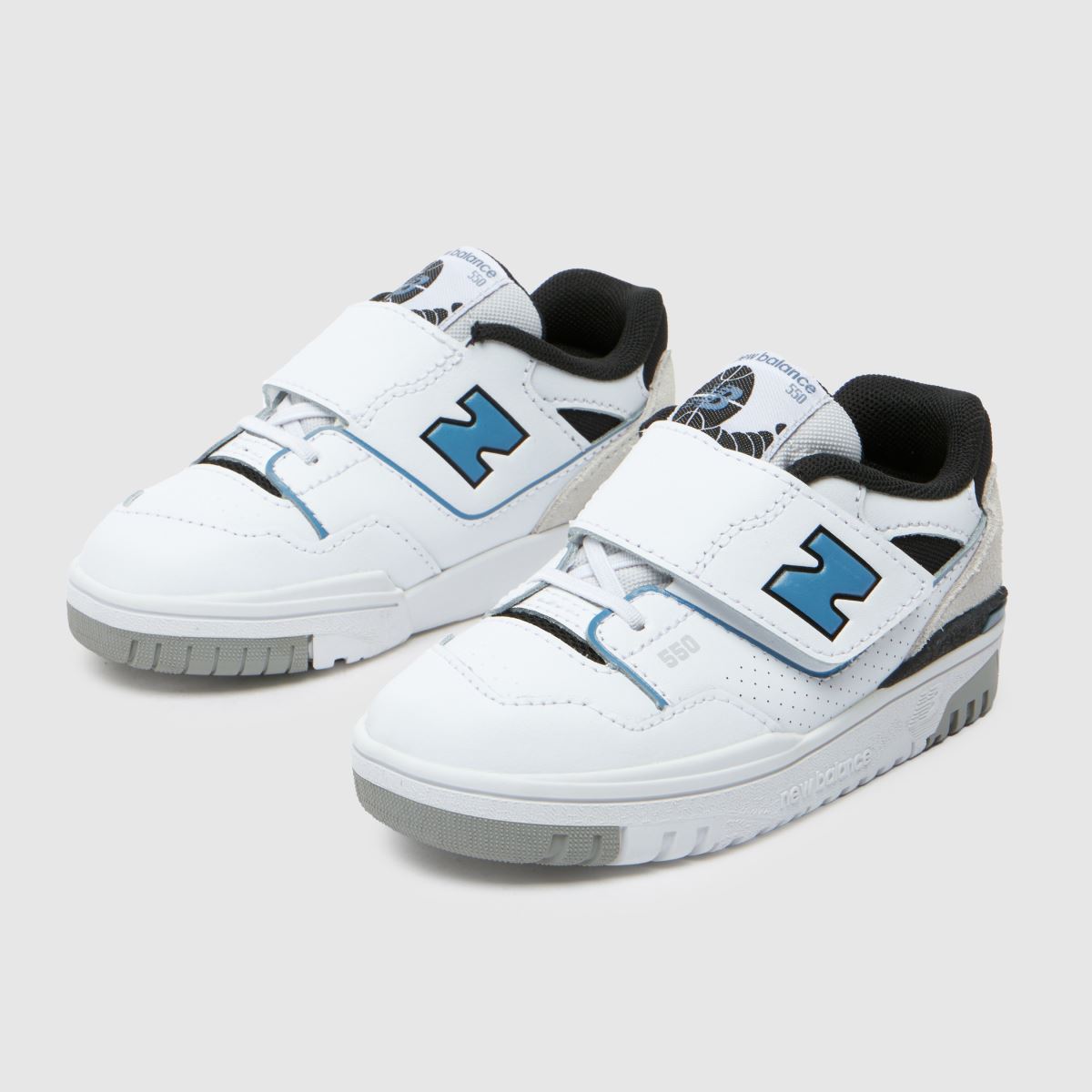 New Balance fehér és kék 550 fiú kisgyermek cipő
