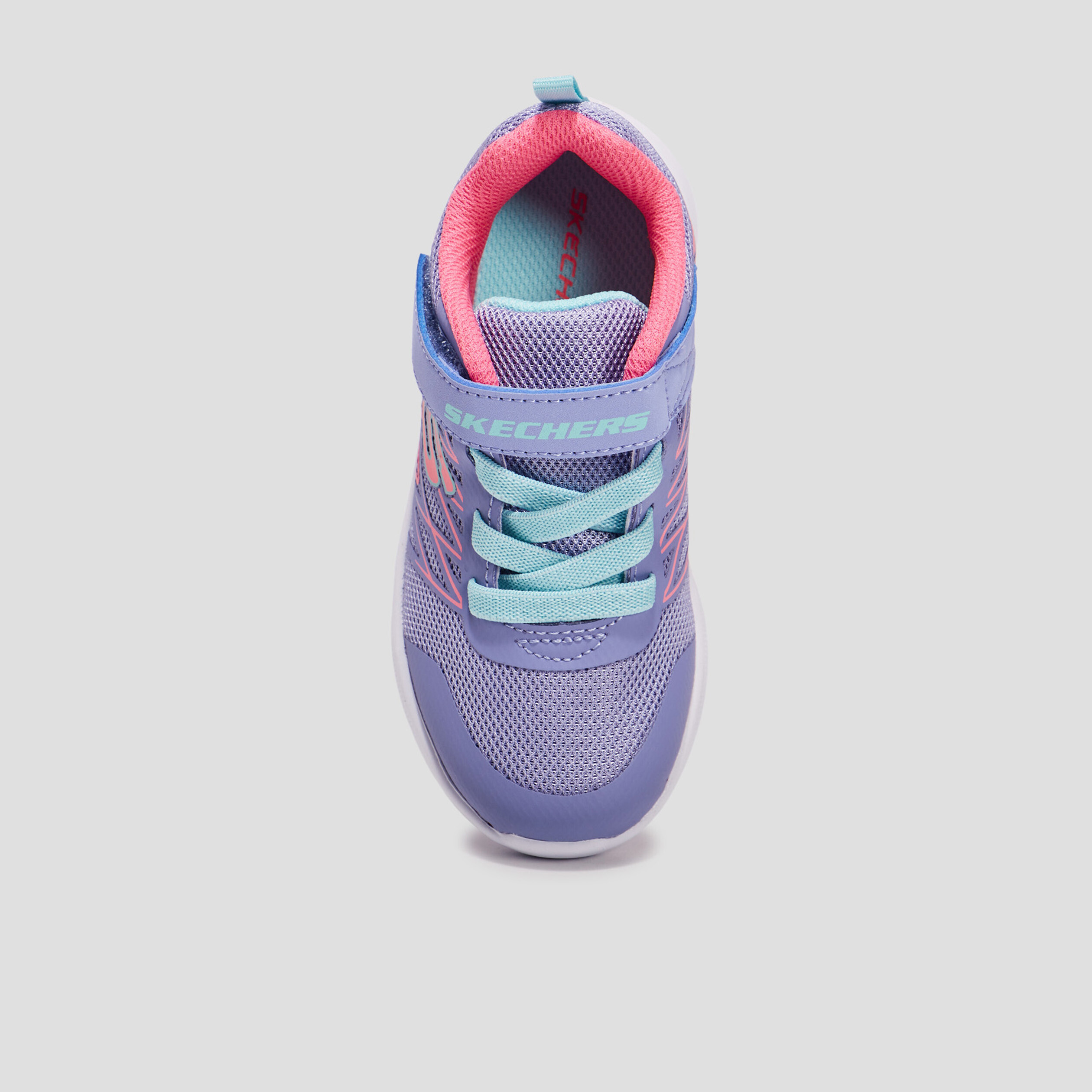 Baskets running Skechers Blod Delight bleu lavande fille | La Halle
