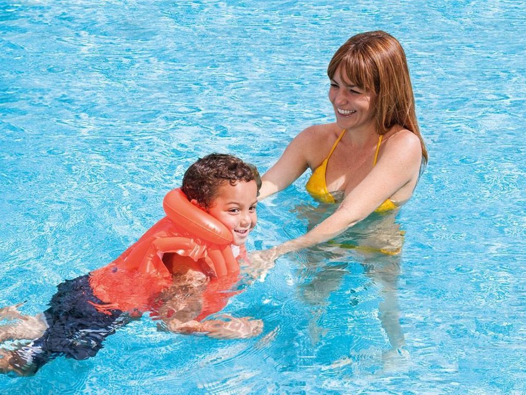 Intex Deluxe aufblasbare Kinderschwimmweste 3-6 Jahre