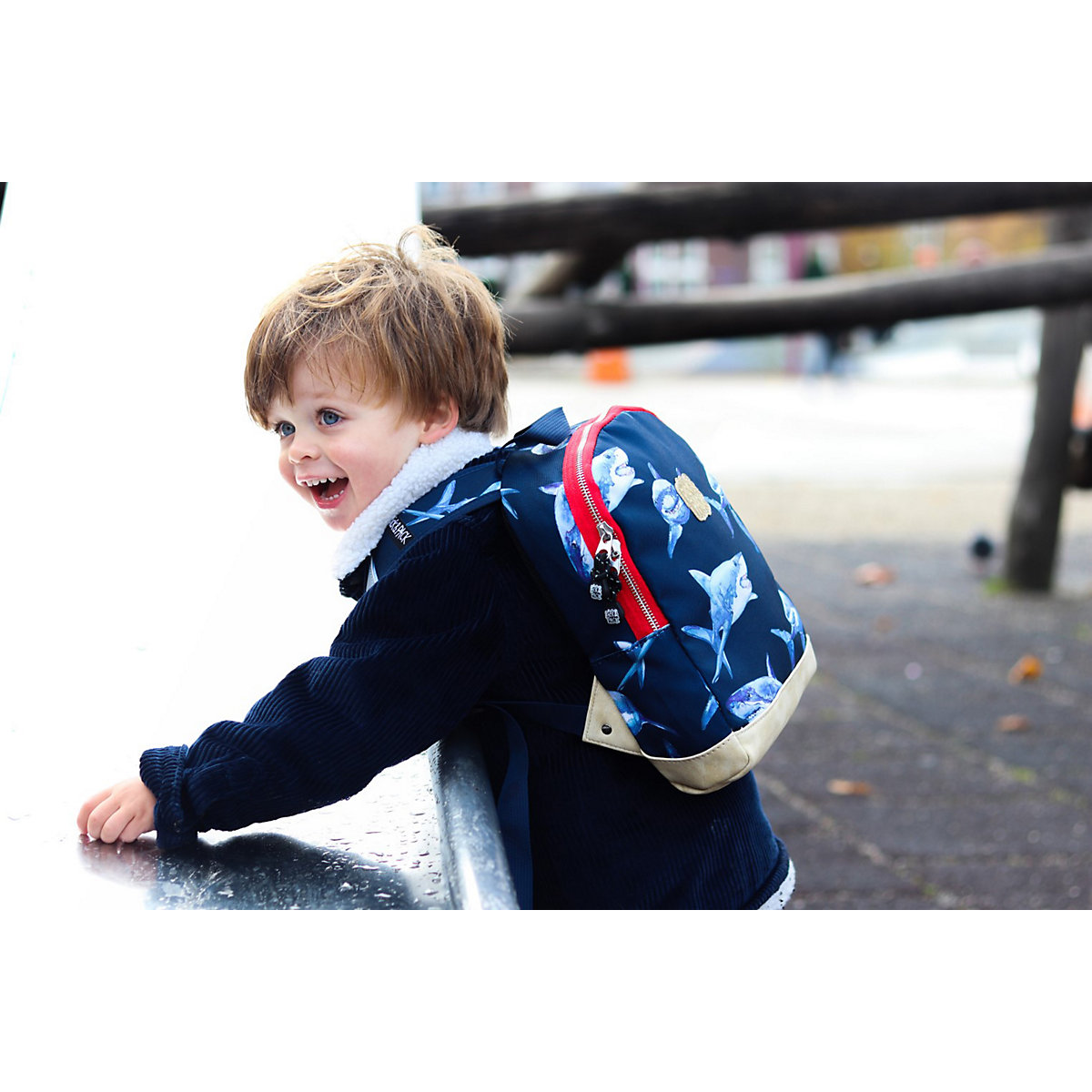 Kinderrucksack XS Shark Navy