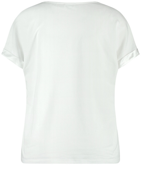 Kurzarmshirt mit Material-Patch
