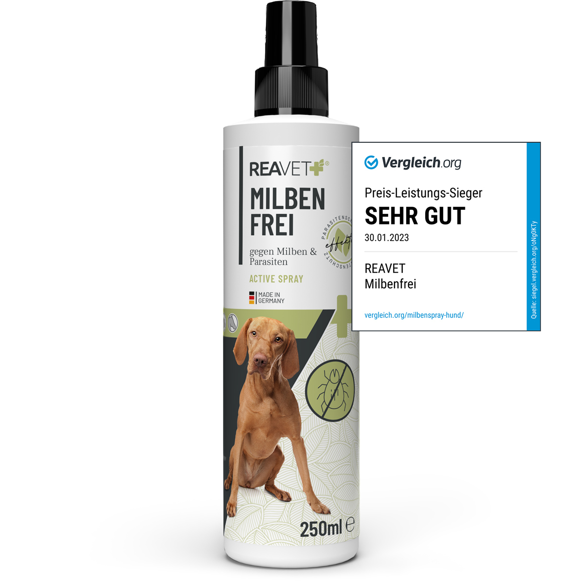 REAVET Floh- & Zeckenmittel REAVET Milben Frei Spray 250ml