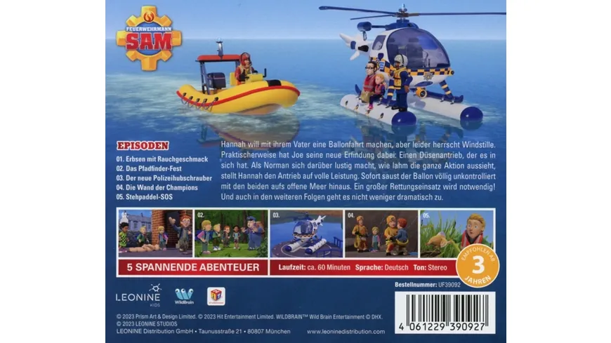 Feuerwehrmann Sam - Staffel 13 CD 2