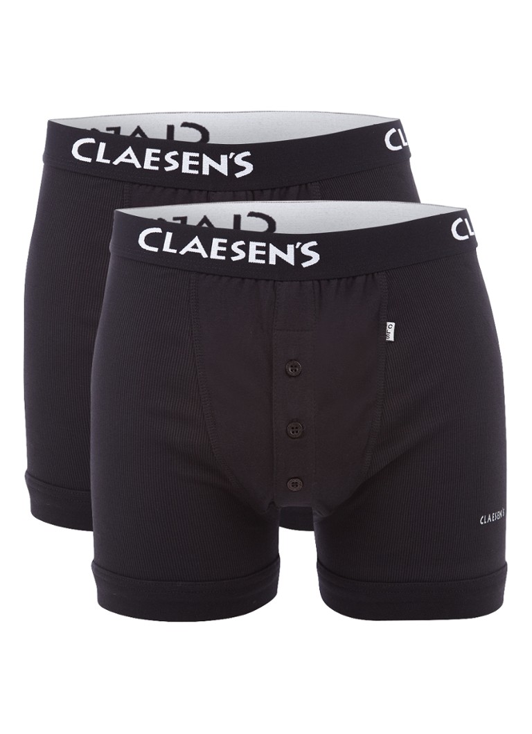 Boxer Claesen's Harlem a tinta unita, confezione da 2