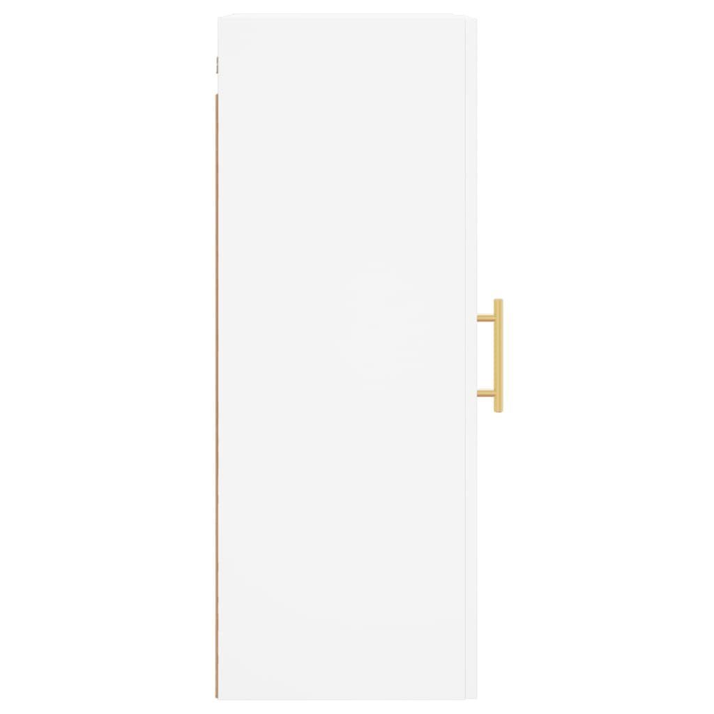 vidaXL Sideboard Wandschrank Weiß 34,5x34x90 cm (1 St)