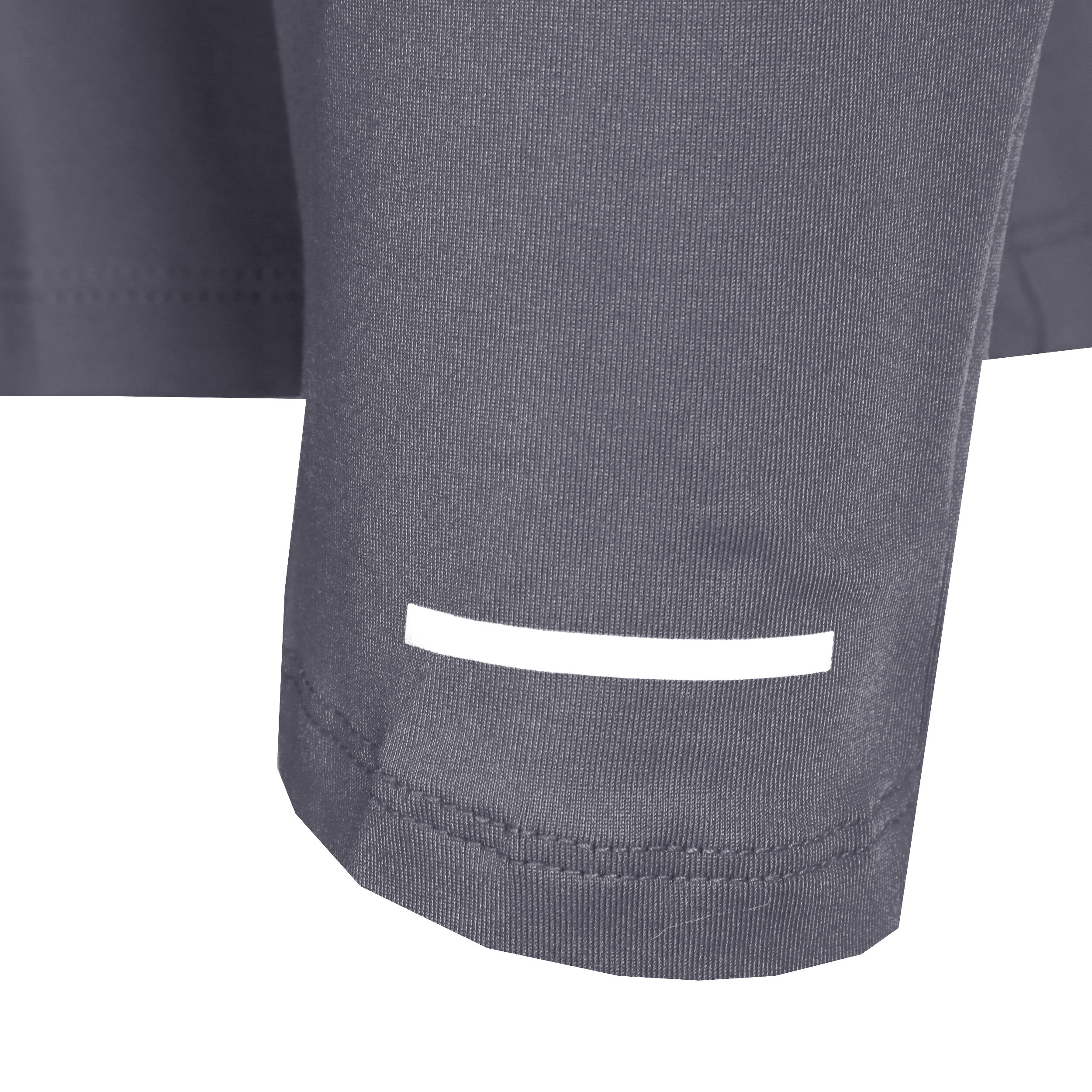 Dri-Fit Element Flash Half-Zip Laufshirt Herren - Grau