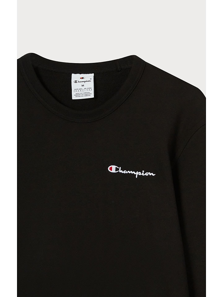 Champion Sweatshirt in Schwarz günstig kaufen