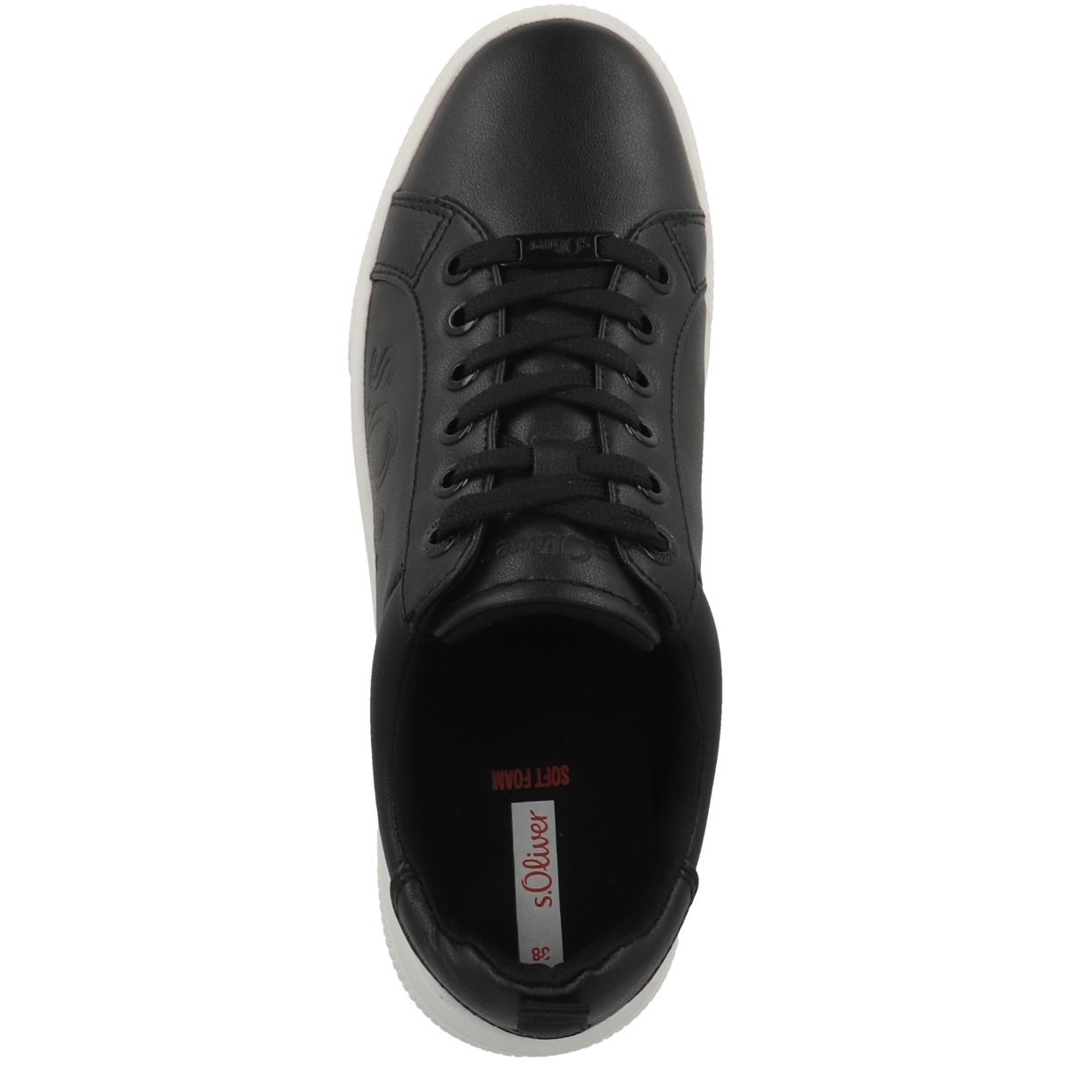 s.Oliver 5-23601-38 Sneaker Low schwarz