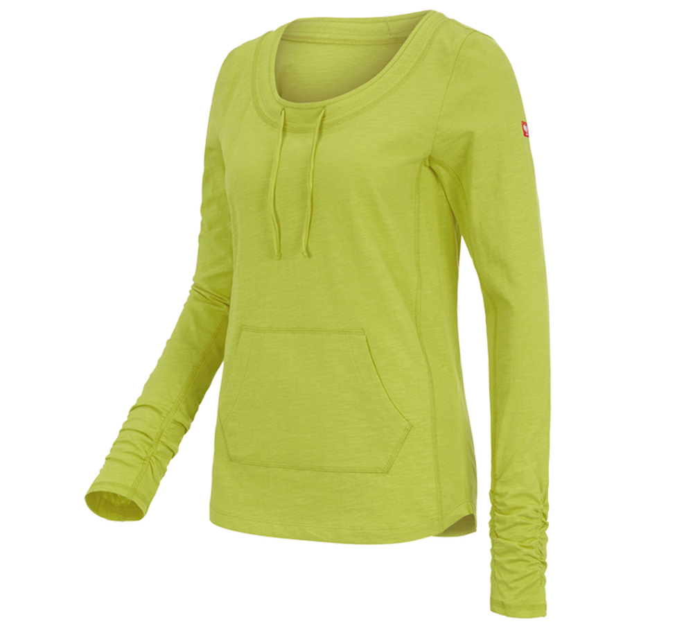 e.s. Longsleeve cotton slub, Damen
