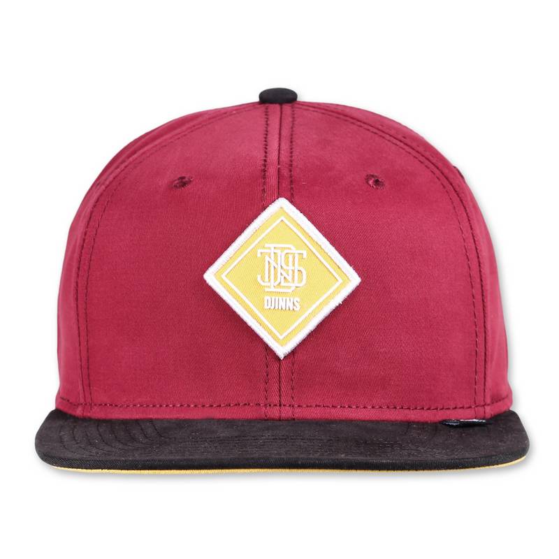 Djinns 6 Panel Snapback Cap Brushed Twill Cap