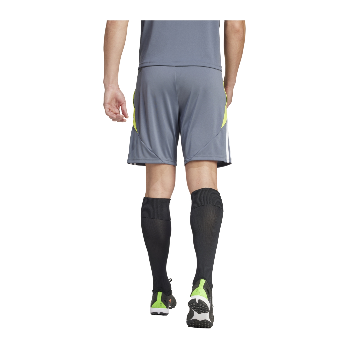 adidas Tiro 24 Training Short Grau Gelb