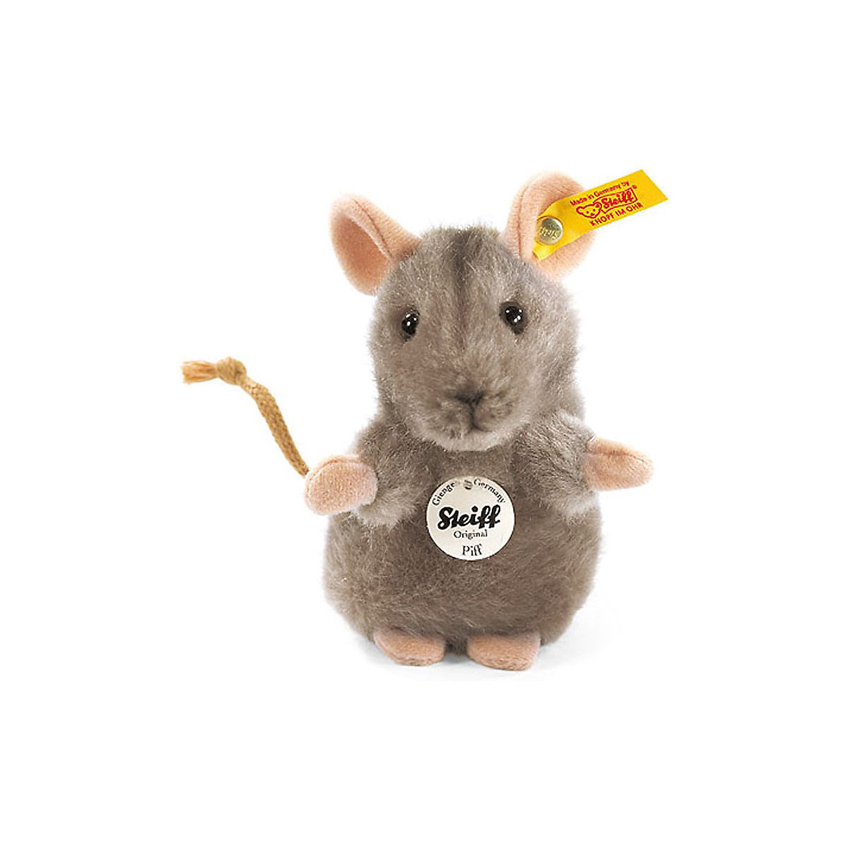 Piff Maus, grau 10 cm