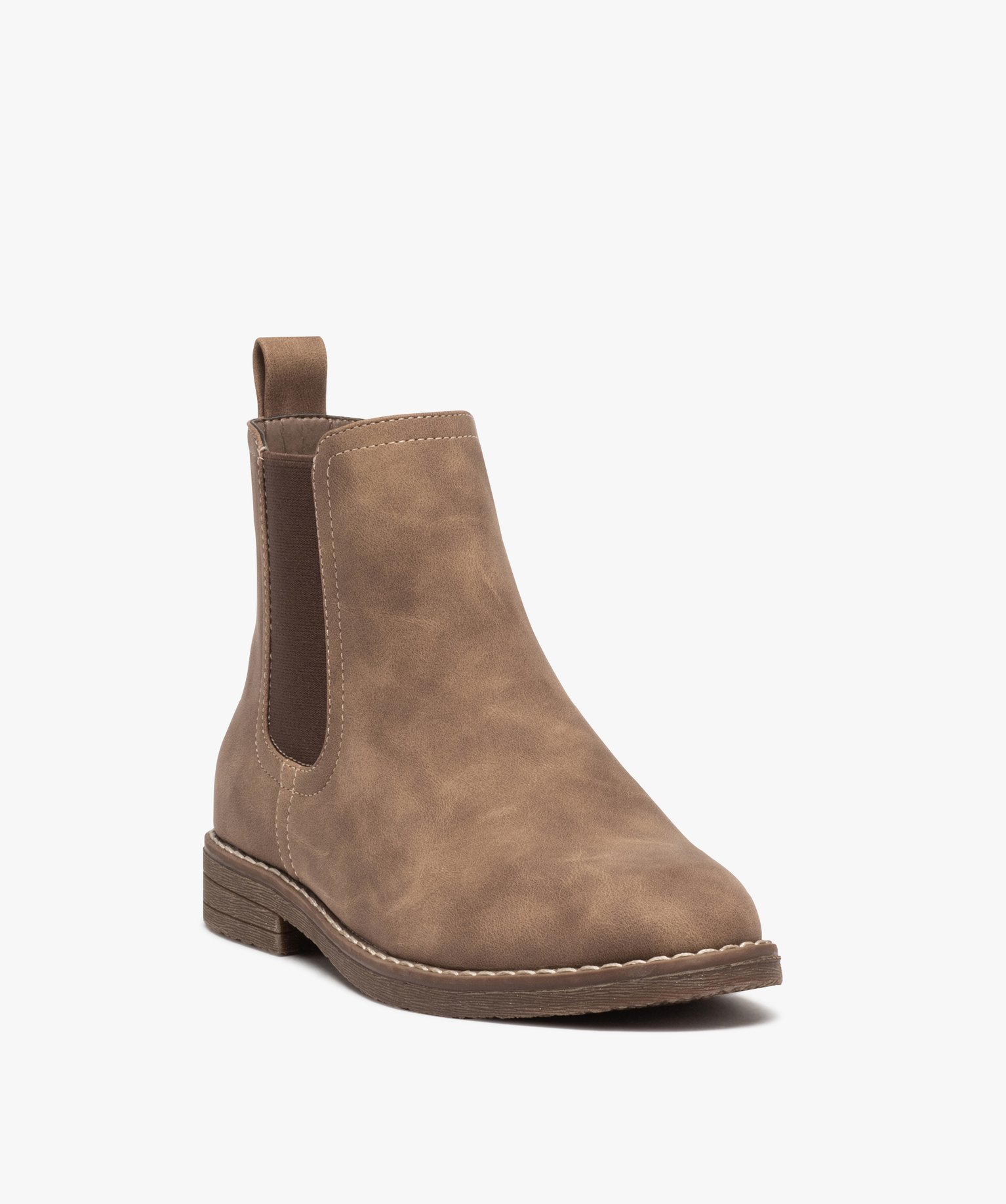 Boots Chelsea mates femme taupe | GEMO