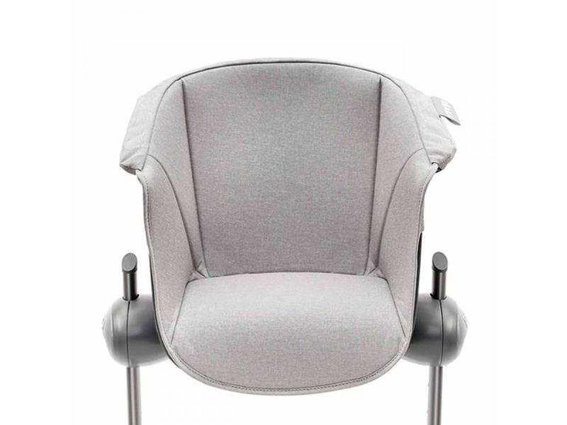 Coussin junior chaise haute Up&Down gris