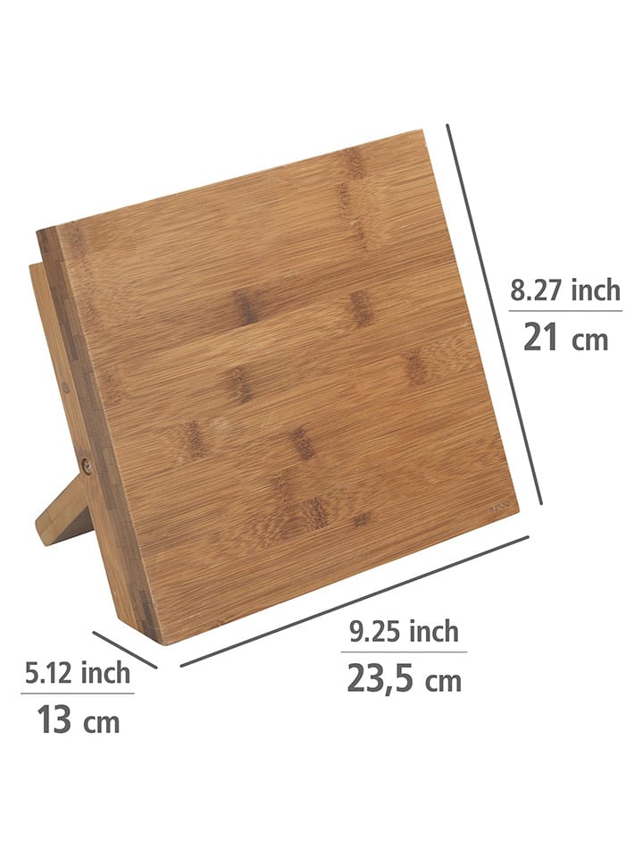 Wenko Magnet-Messerblock in Hellbraun - (L)21 x (B)23,5 cm günstig kaufen onesize