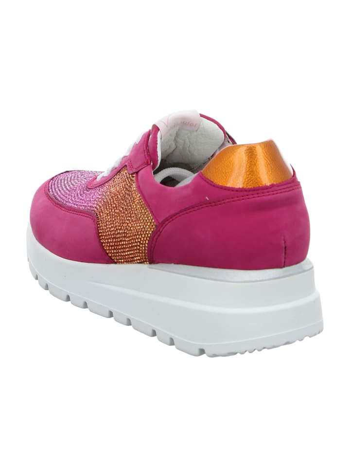 WALDLÄUFER Komfort Schnürschuhe in Pink günstig kaufen