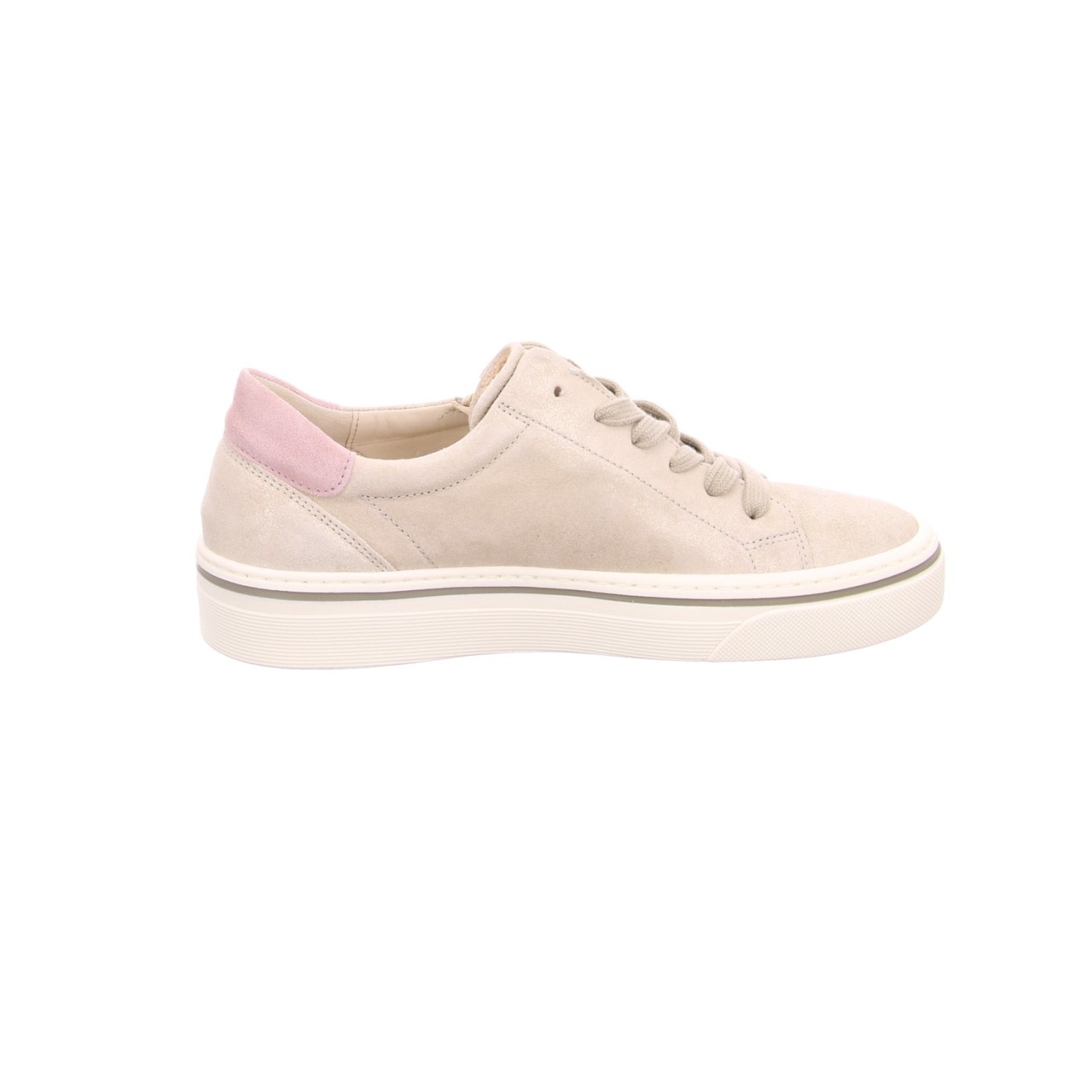 GABOR Freizeit Schnürer beige Gabor Fashion Sneaker low 43.264.62 beig