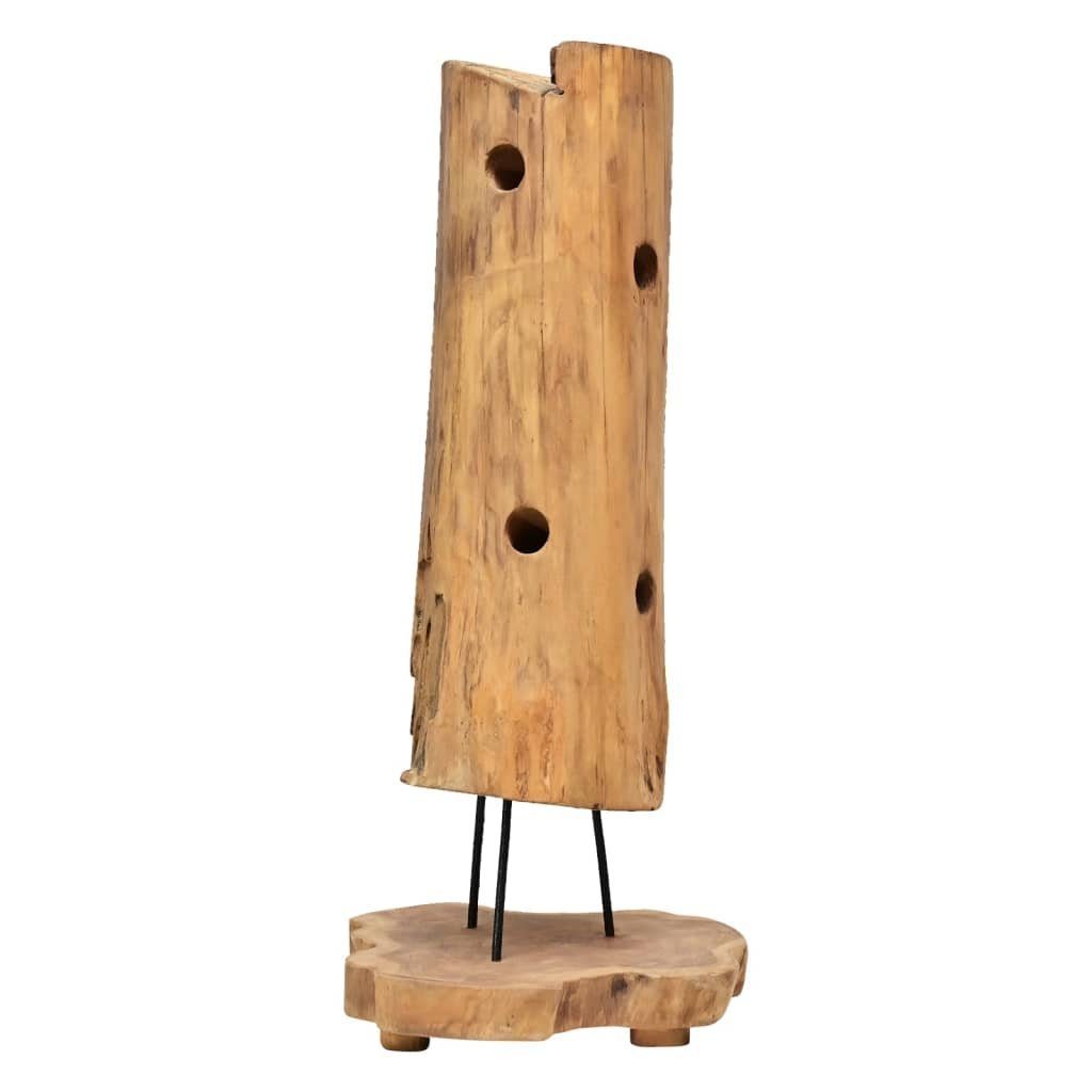 vidaXL Weinregal Weinständer für 8 Flaschen 40x30x80 cm Massivholz Teak, 8-tlg.