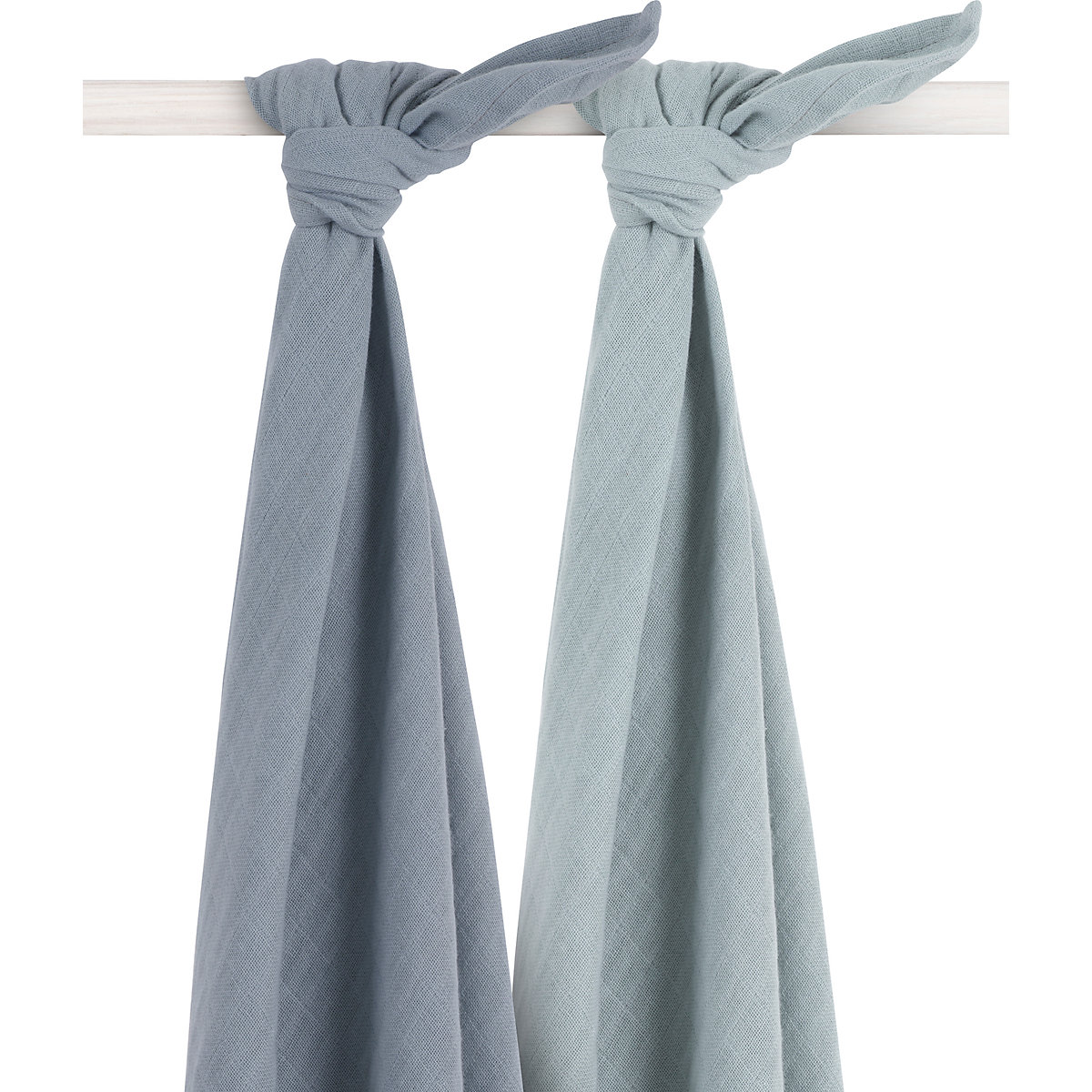 Mullwindeln Bamboo large 115 x 115 cm Storm grey (2pack)