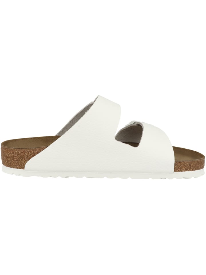Birkenstock Sandale Arizona Naturleder normal in weiss günstig kaufen
