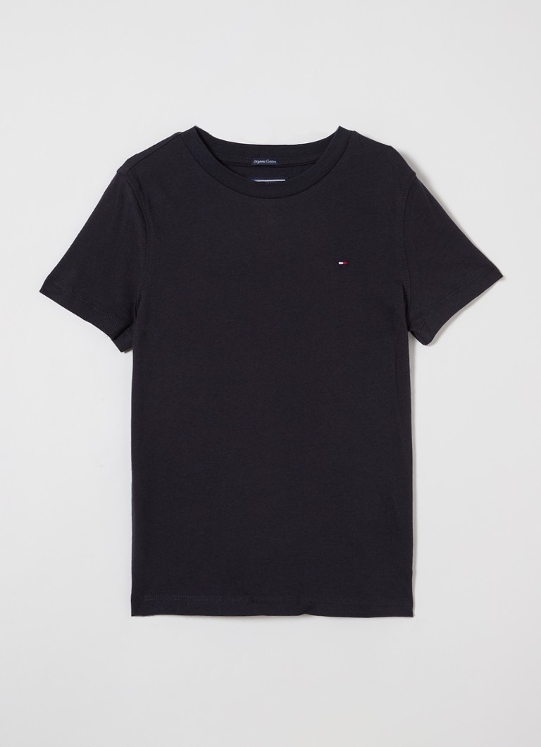 Tricou Tommy Hilfiger cu logo brodat