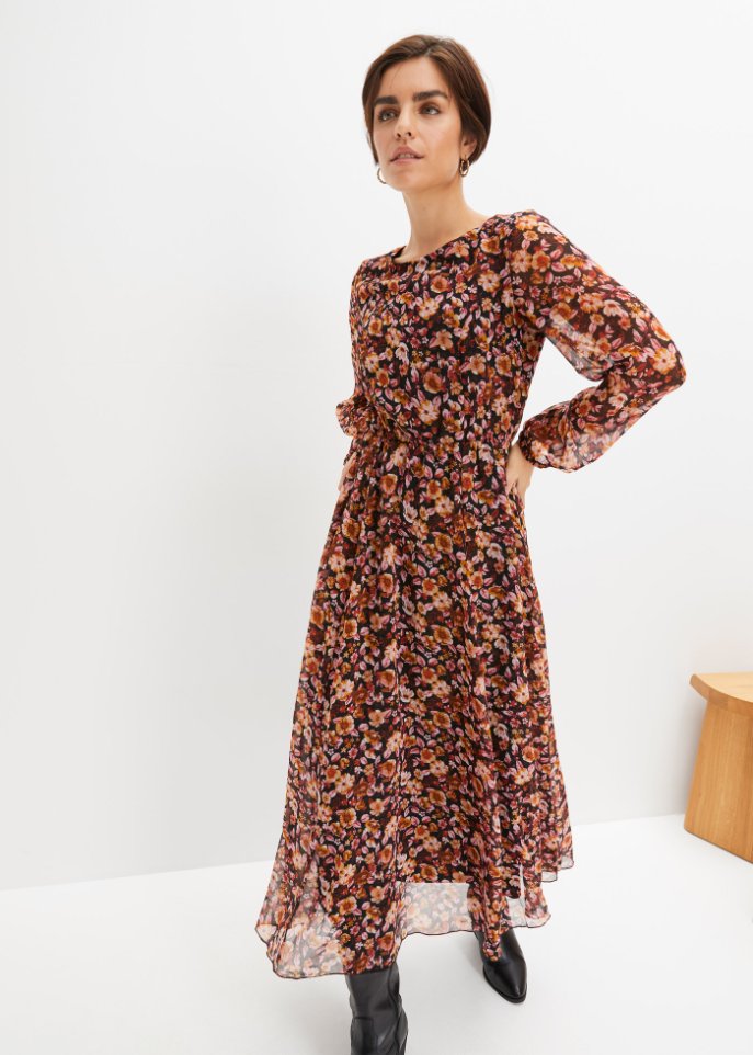 Chiffon-Kleid