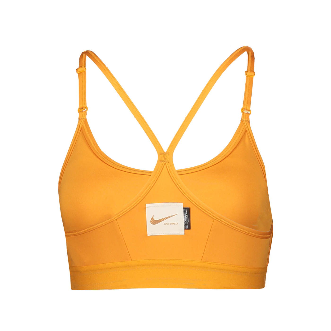 Nike Indy lightSup Padded Sport-BH Damen Gelb F738