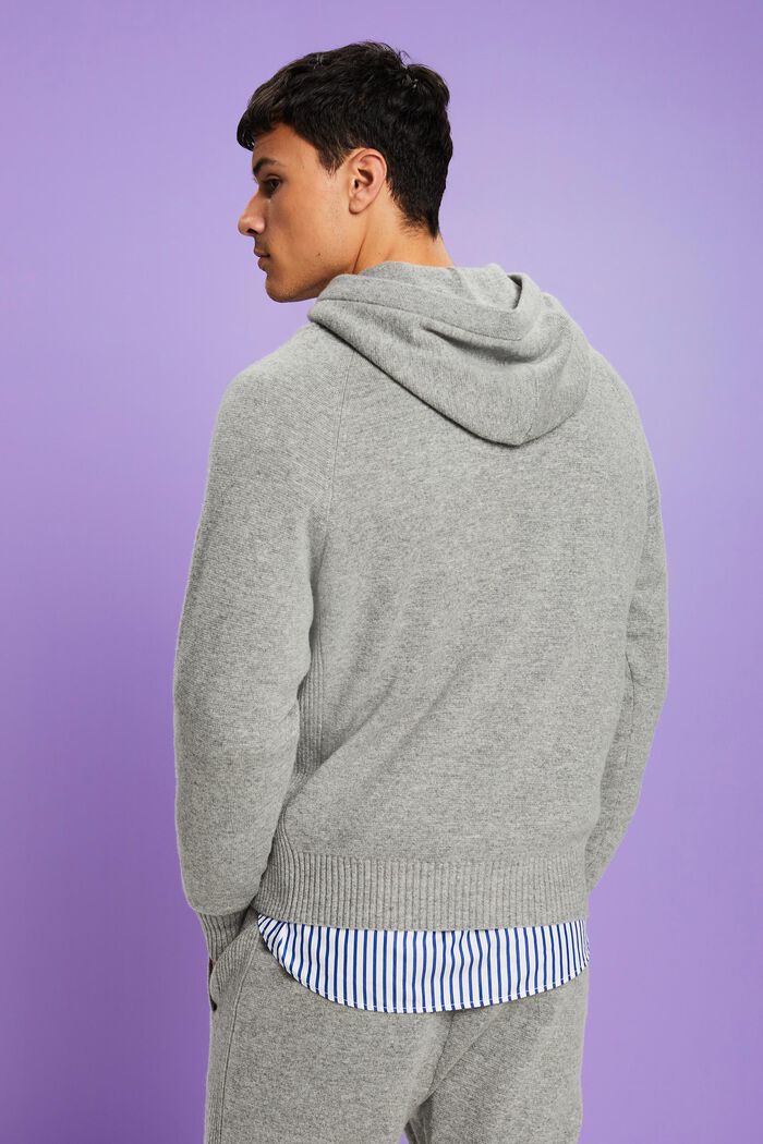 Unisex-Strickpullover aus Wolle und Kaschmir