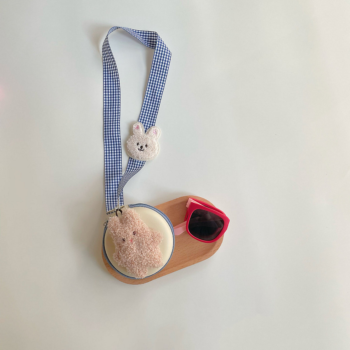 Faltbare Sonnenbrille für Kinder Sonnenschutz Kinder Sonnenschutz Sonnenbrille tragbar hängenden Hals mit Etui Set