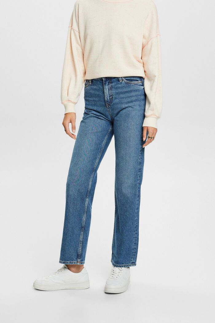 Recycelt: Retro-Jeans mit geradem Bein