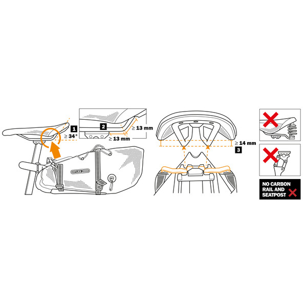 SEAT-PACK QR - Satteltasche