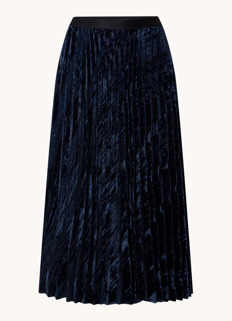 Fustă midi plisată Caroline din catifea de Gerard Darel