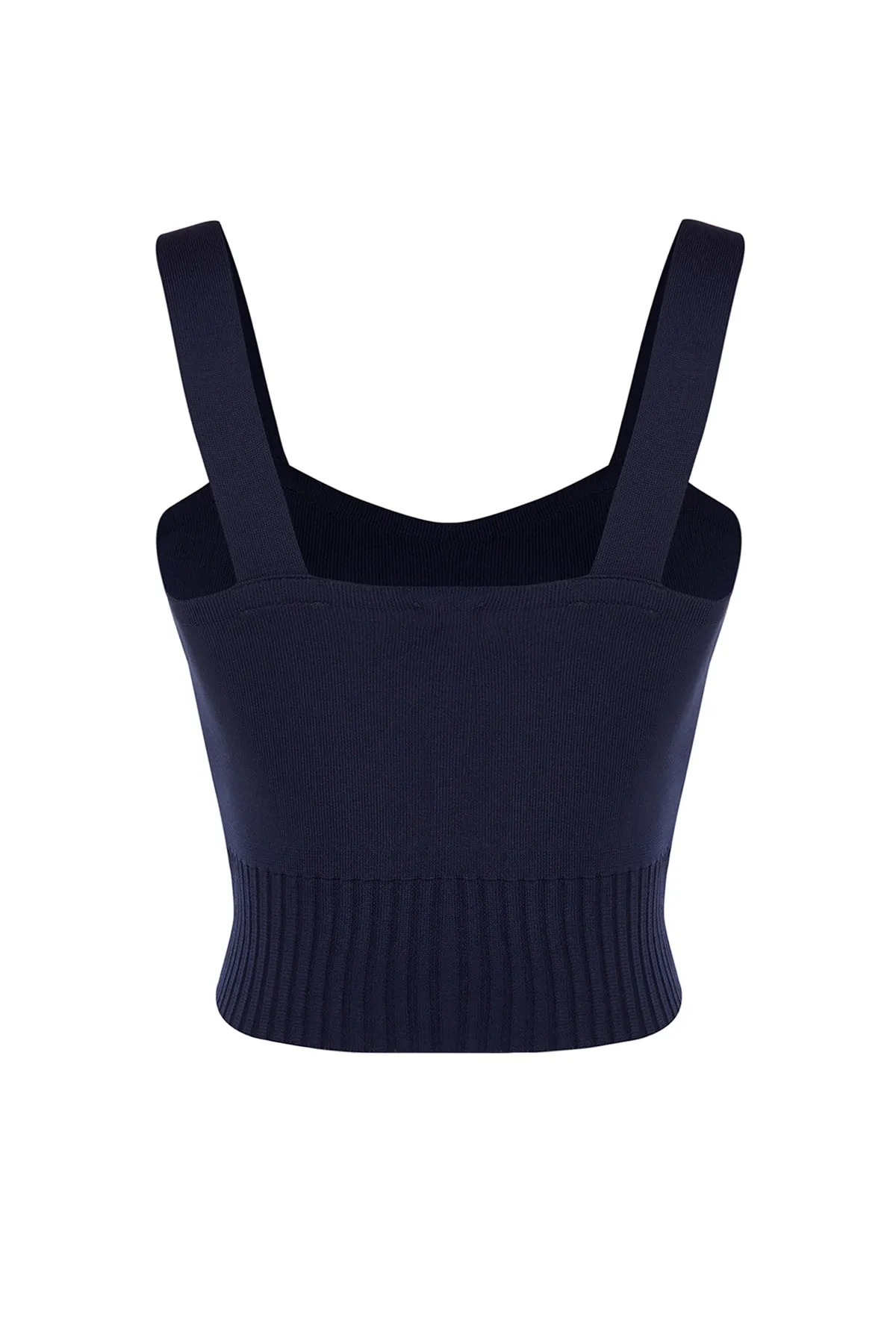 Trendyol Collection  Marineblaue Strickbluse
