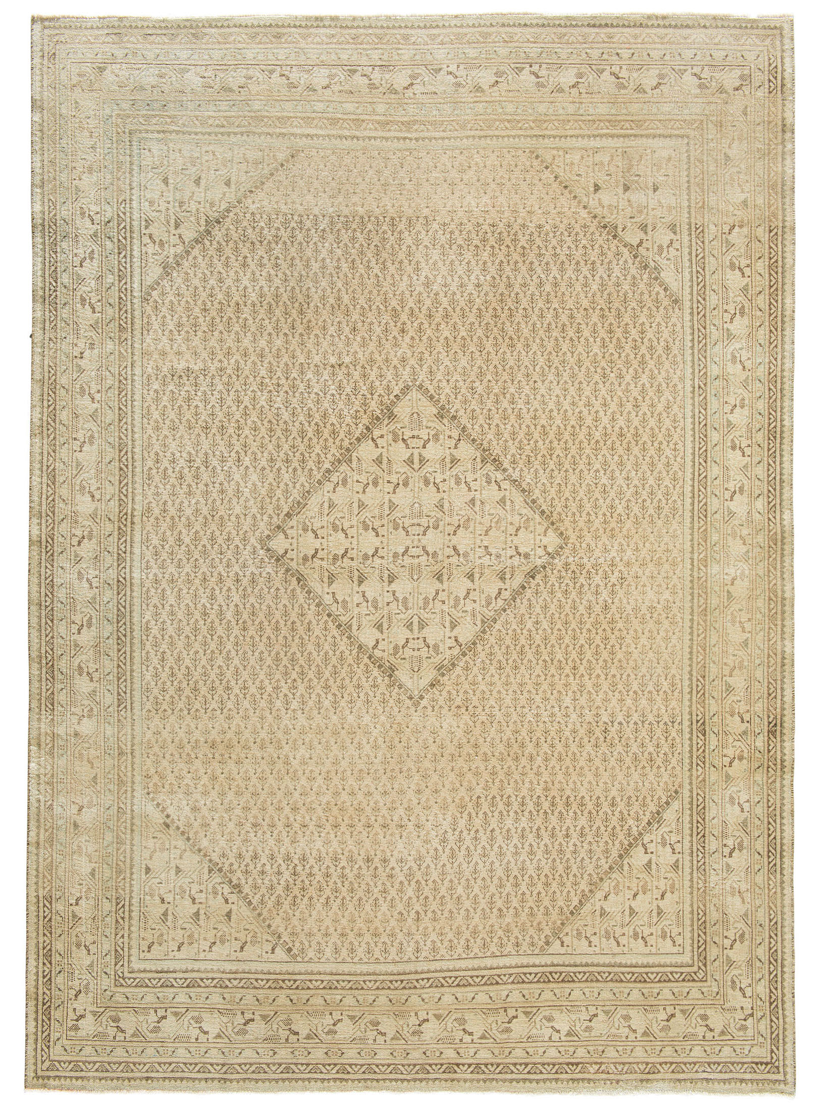 Sarough Mir Vintage ca. 205 x 287 cm, Unikat / Einzelstück