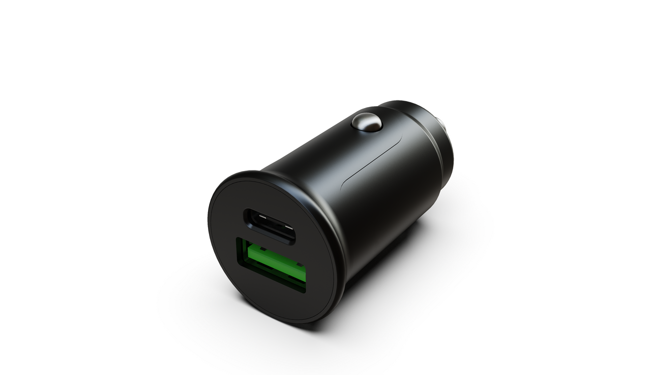 Fontastic Kfz-Ladeadapter Lito USB-A   USB Typ-C, 27Watt