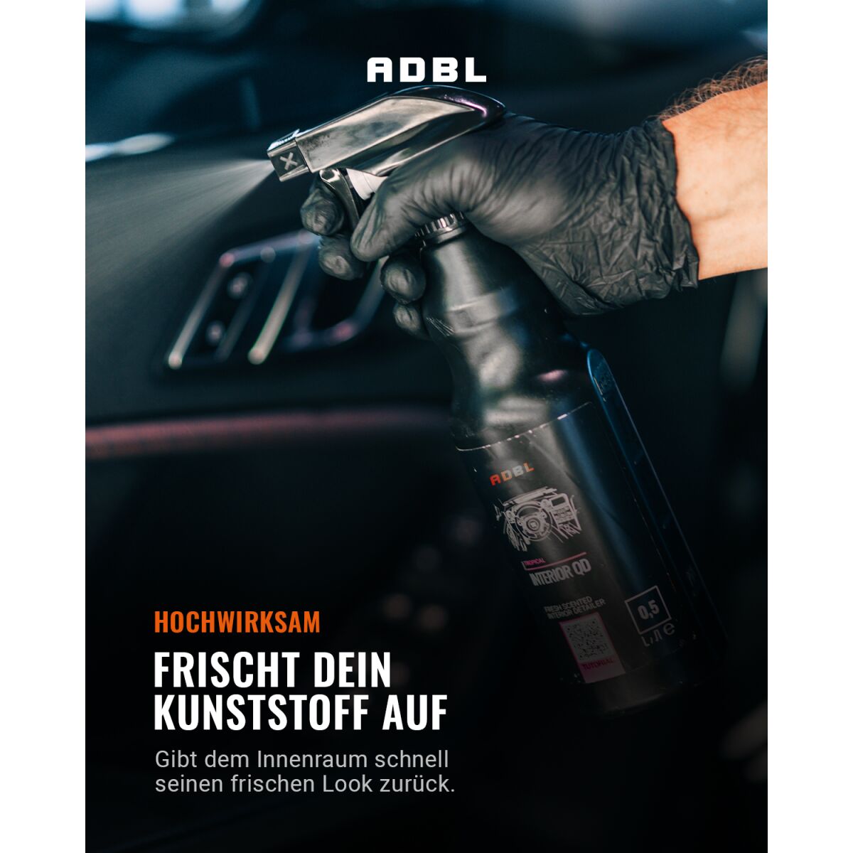 ADBL Interior QD Kunststoffreiniger mit Canyon Trigger 1L