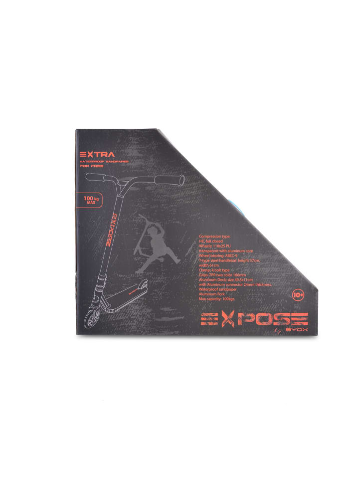Byox Scooter Stunt Expose in rot günstig kaufen onesize