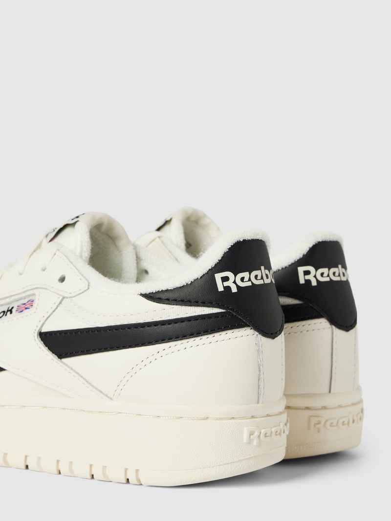 Sneaker mit Label-Details Modell 'CLUB C DOUBLE REVENG' in weiß