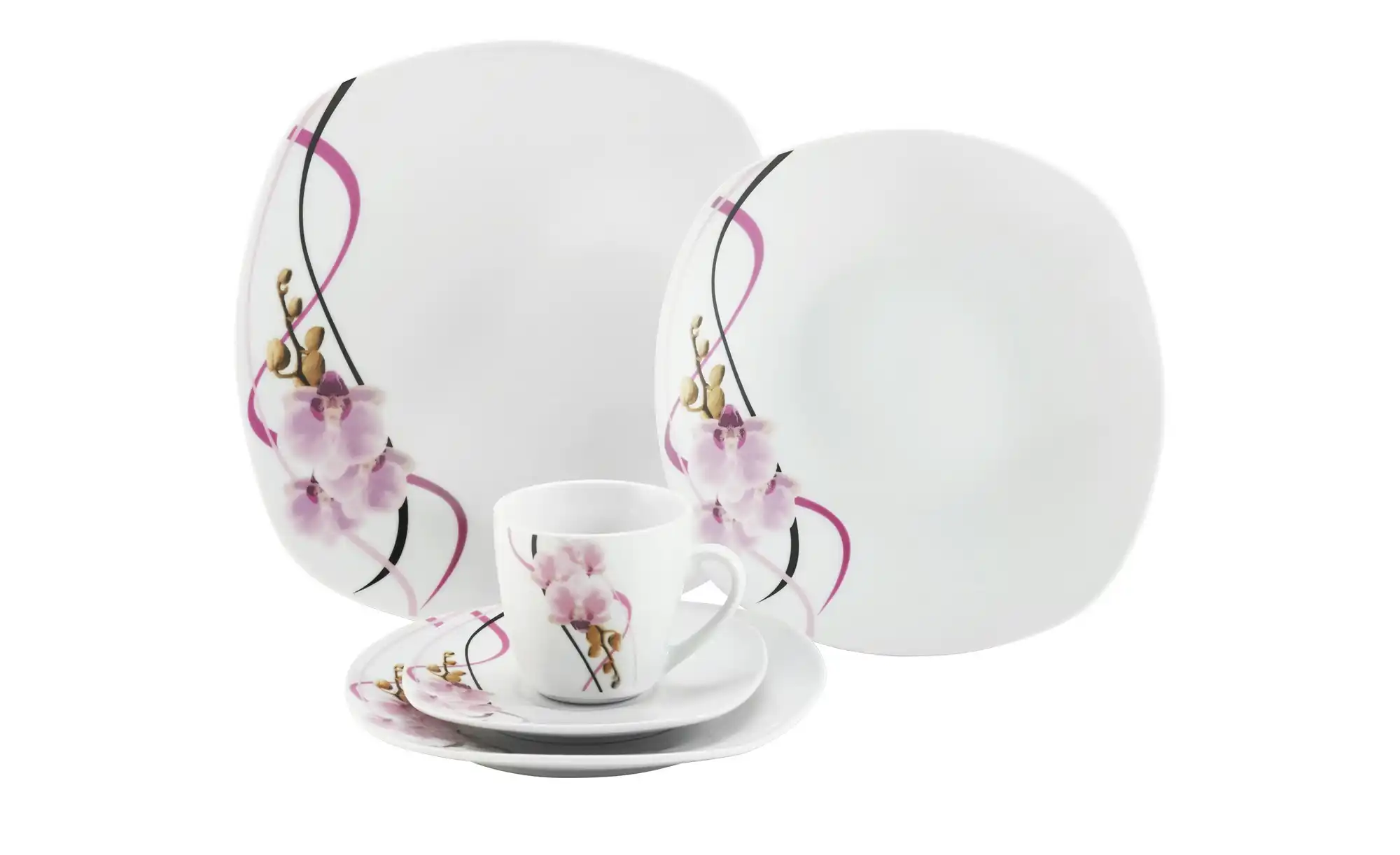 KHG Kombiservice 30-teilig Orchidee