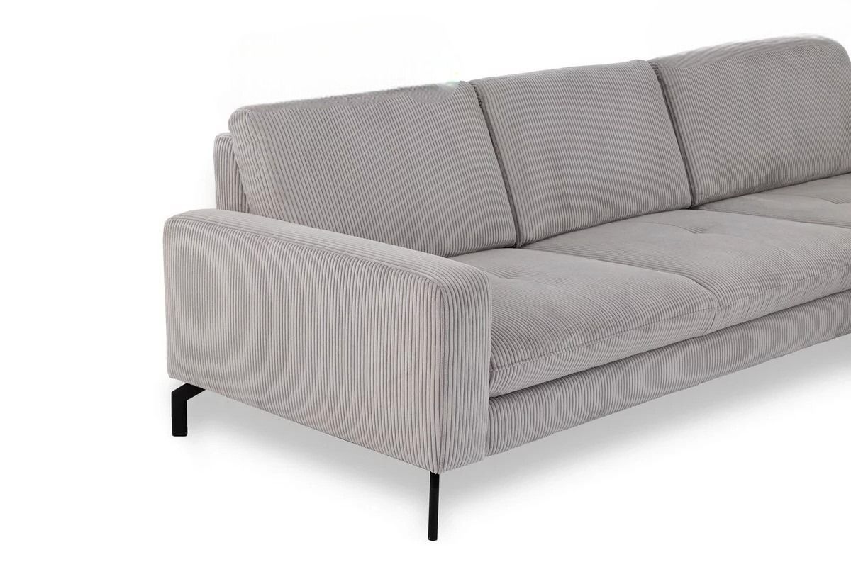 Polstergarnitur 1154 Cord Grau