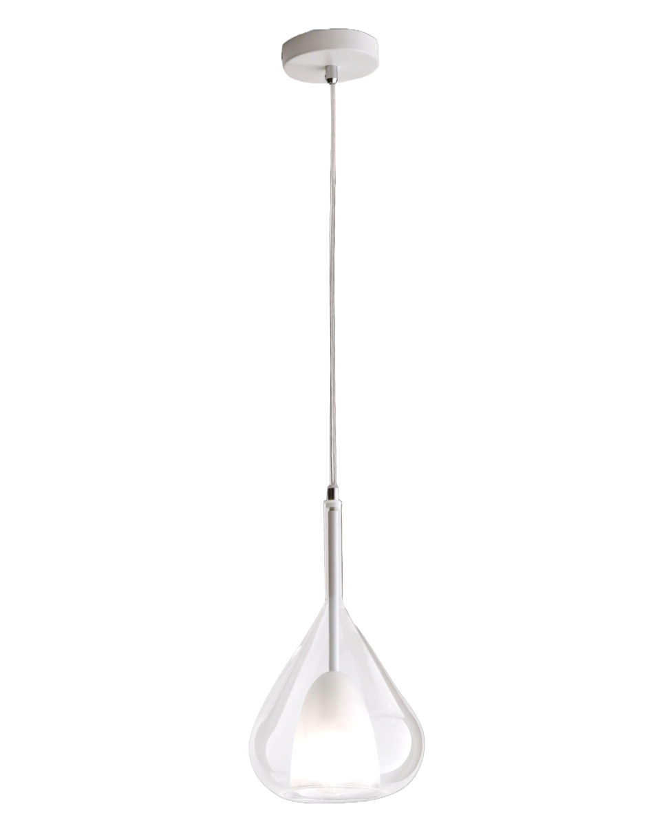 Pendelleuchte Lila 1-flg Transparent