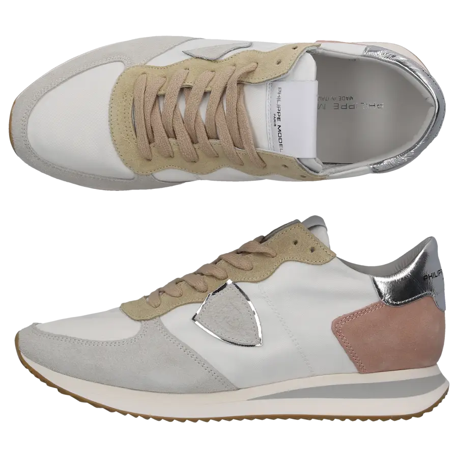 Philippe Model - Sneaker low TZLD WP25 Veloursleder - beige