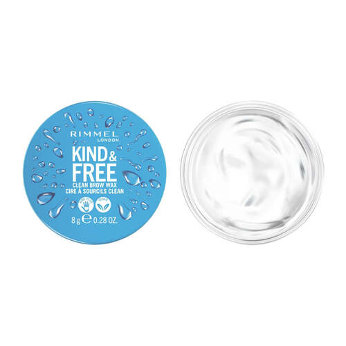 Rimmel London Kind & Free vosak za obrve 001 Clear 8 grama