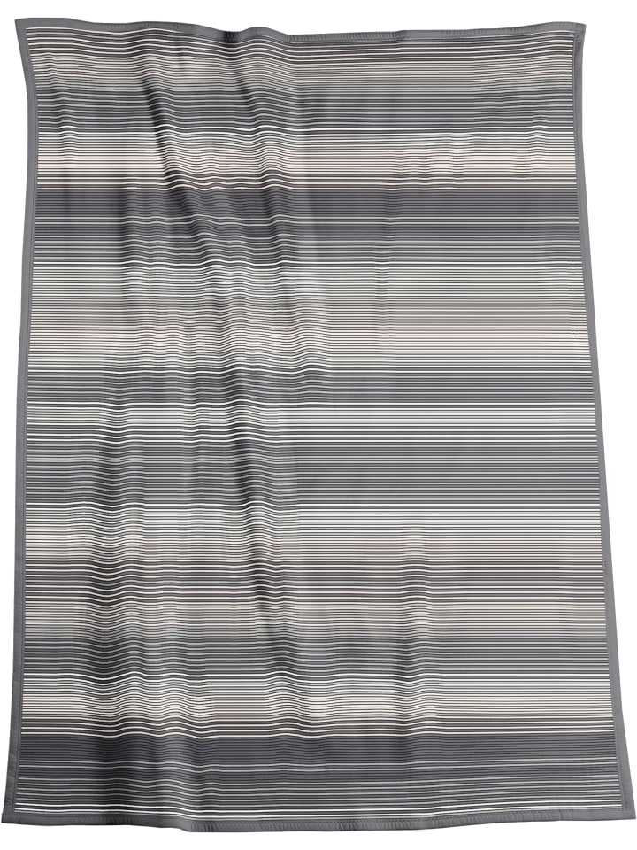 biederlack Cotton Home Wohndecke Lines in grau günstig kaufen 150 x 200 cm