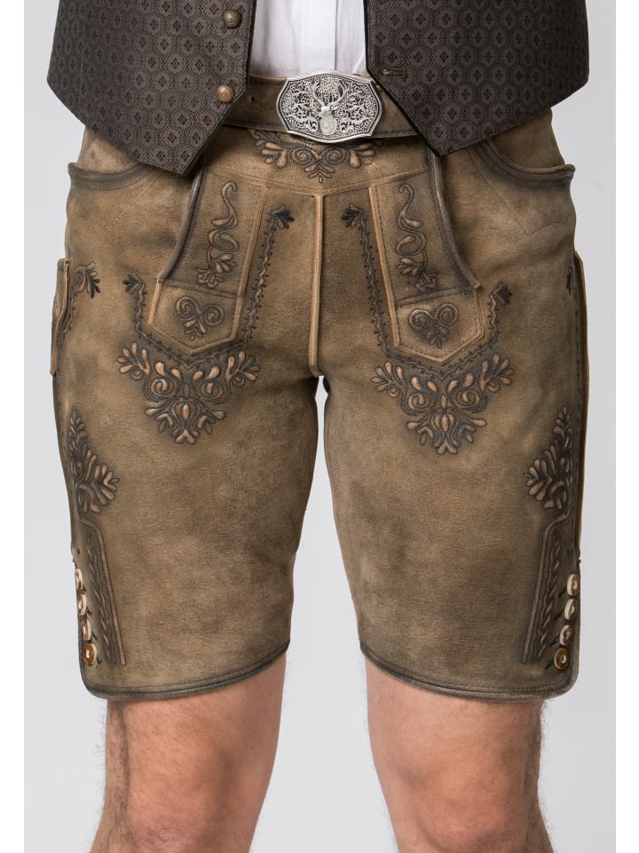 Stockerpoint Stockerpoint Trachtenlederhose Artur in ahorn gespeckt günstig kaufen