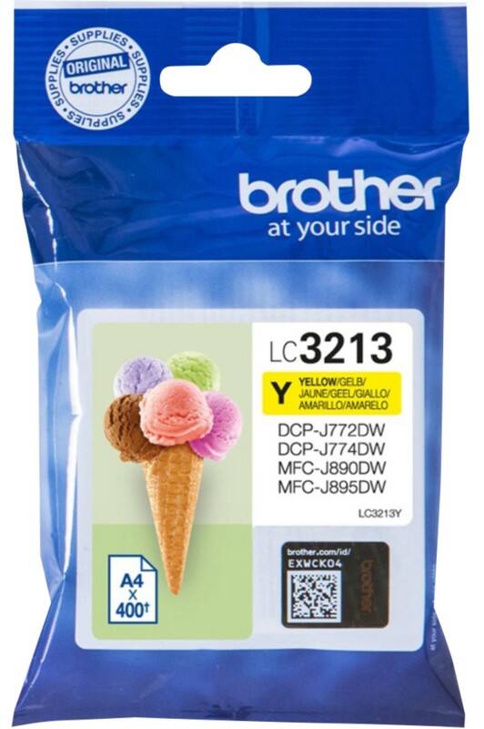 Brother LC3213Y Original Tintenpatrone Gelb
