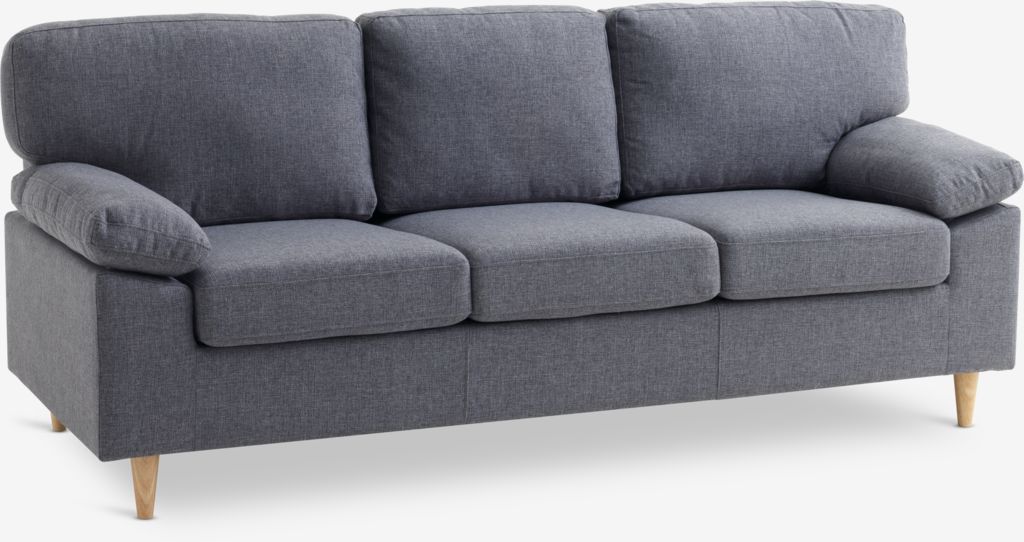 GEDVED Sofa 3-osobowa GEDVED szara