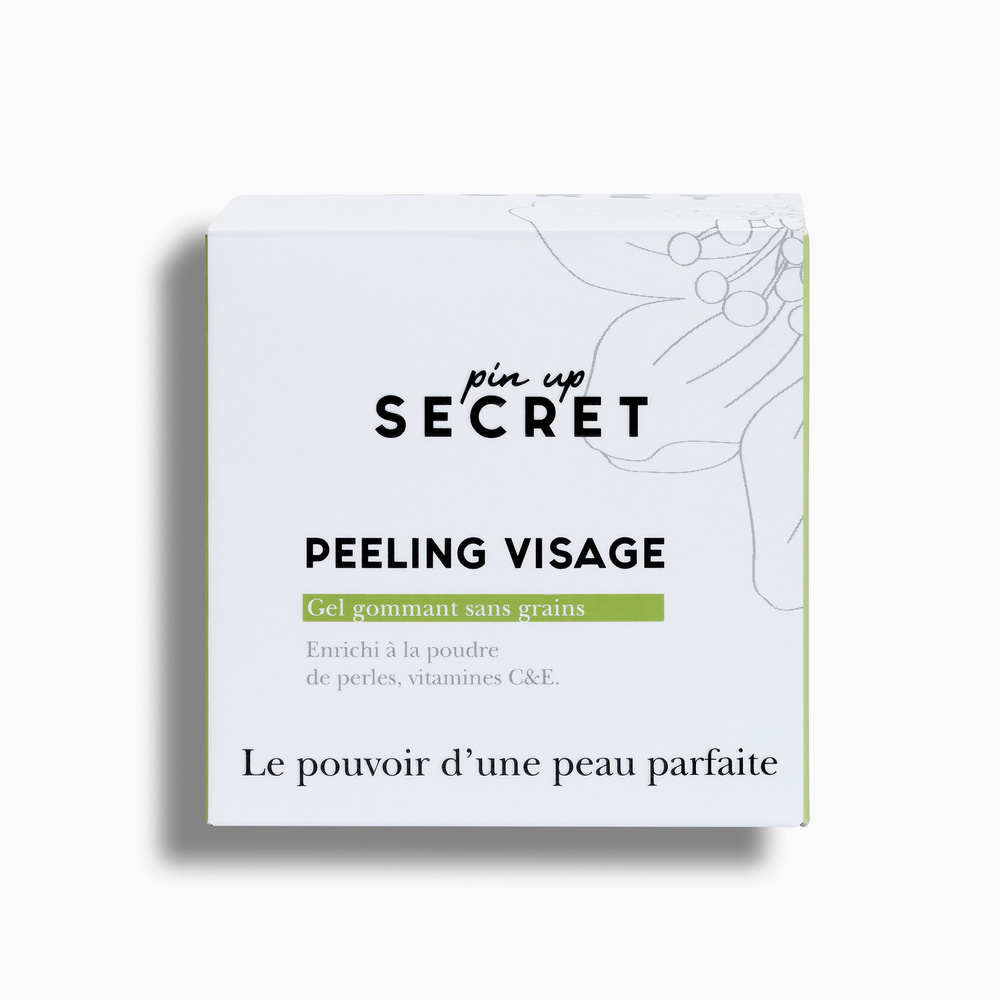 pin up secret Peeling visage peeling sans grains